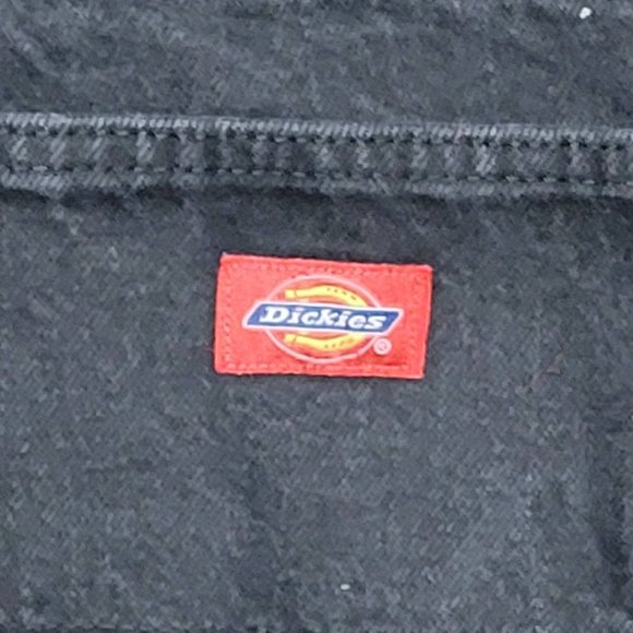 Dickies Women's  Black Jeans Size 16 High Waisted Vintage Style - Picture 5 of 16